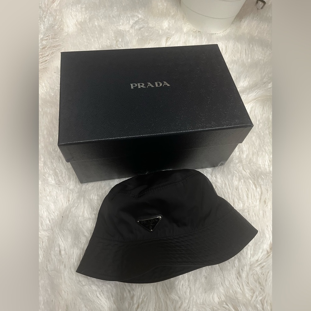 Prada nylon bucket hat